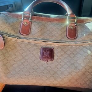 Vintage CELINE Macadam Handbag